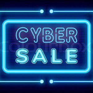Cyber Sale Sign